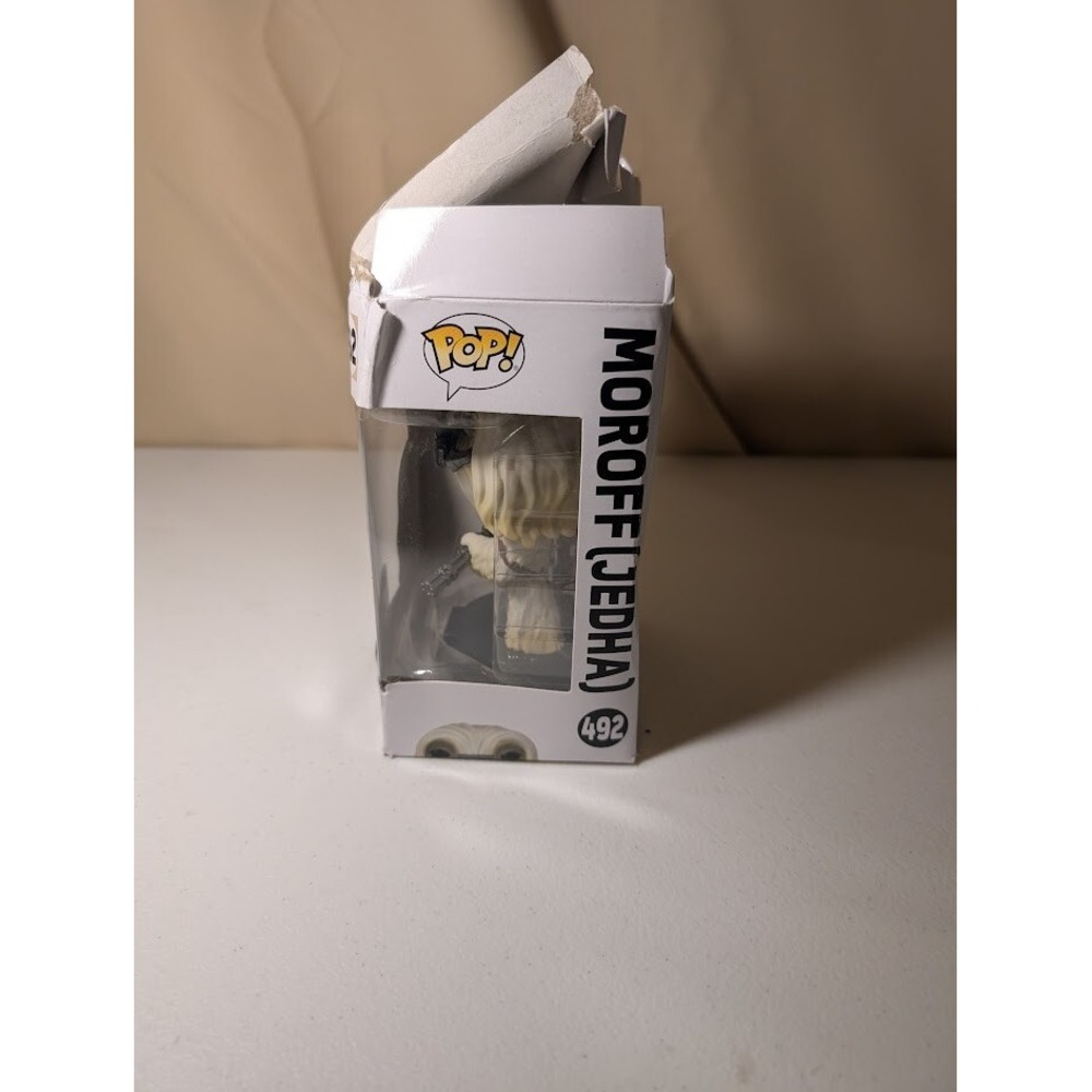 Funko Pop Star Wars Moroff (Jedha) #492 Amazon Exclusive - Damaged‎ Box - Picture 2 of 3